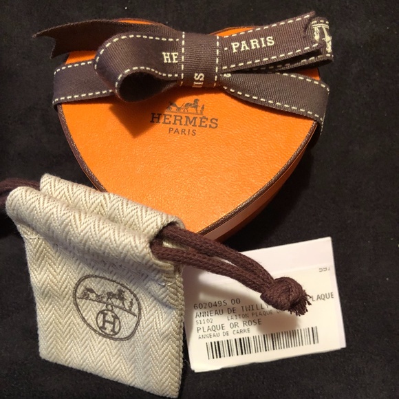 Hermes Mini-Coeur Twilly Ring - Picture 7 of 8